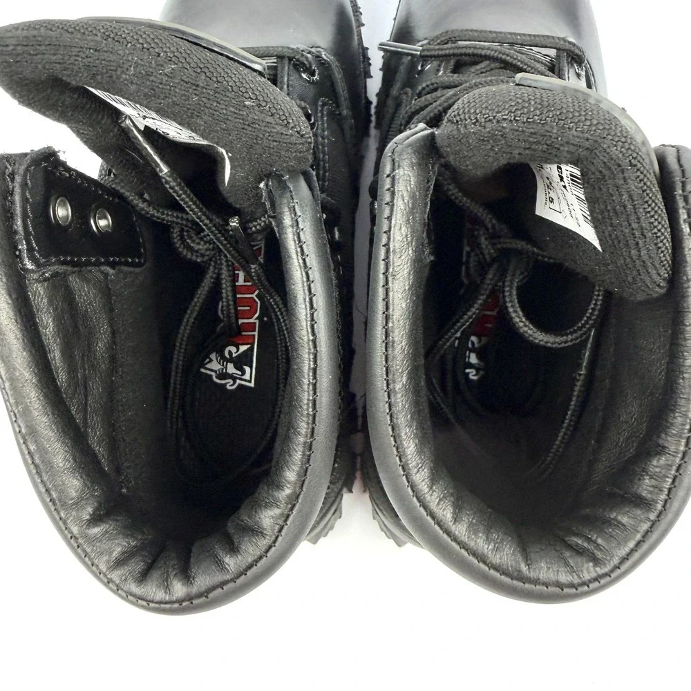 Rocky Alpha Force Boots Mens Size‎ 3.5 W Black 6 Inch Waterproof Leather 2167